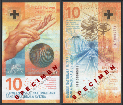 スイス・フラン Swiss Francs (CHF) / 貨幣博物館カレンシア Currencia.net